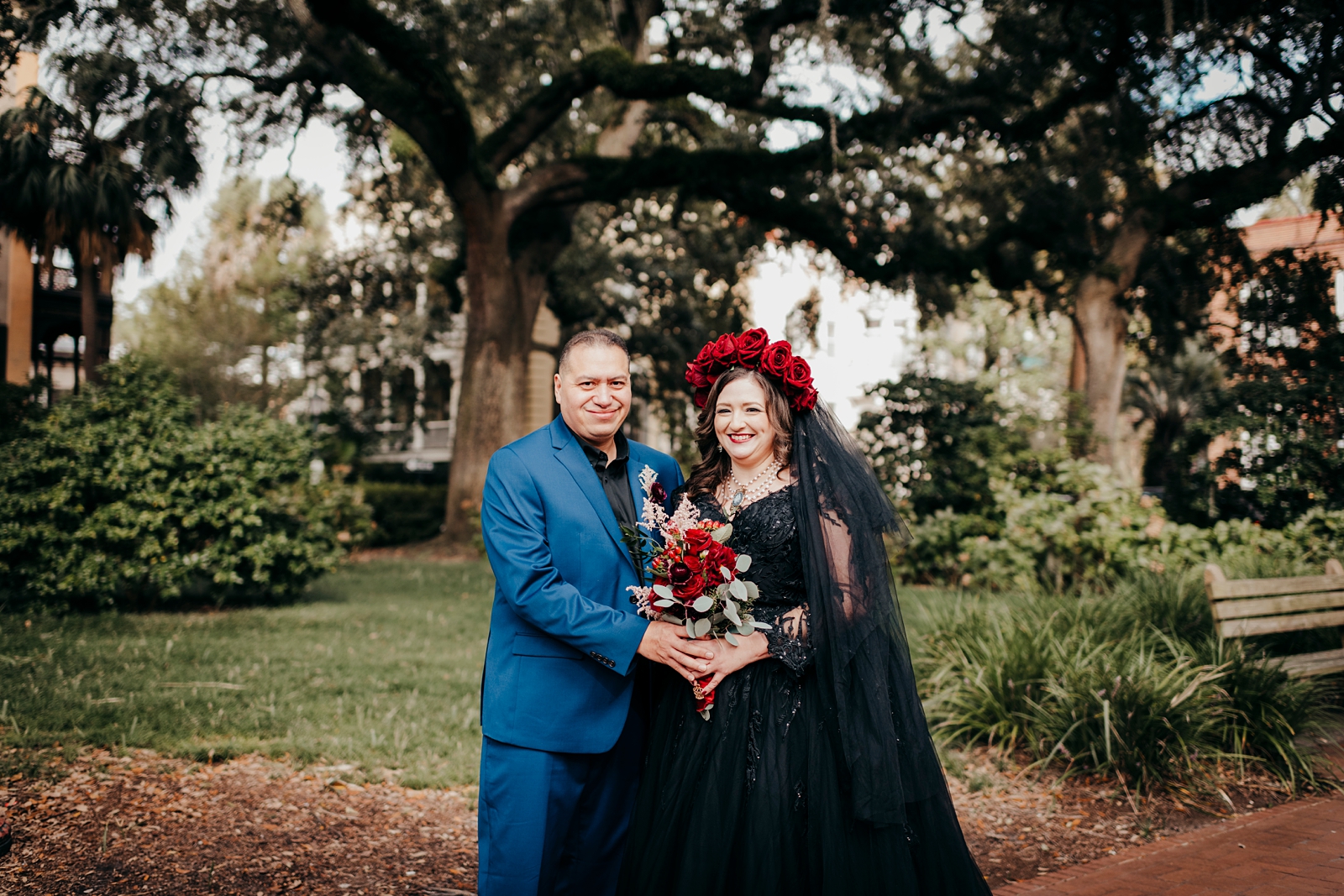 Halloween Wedding in Savannah
