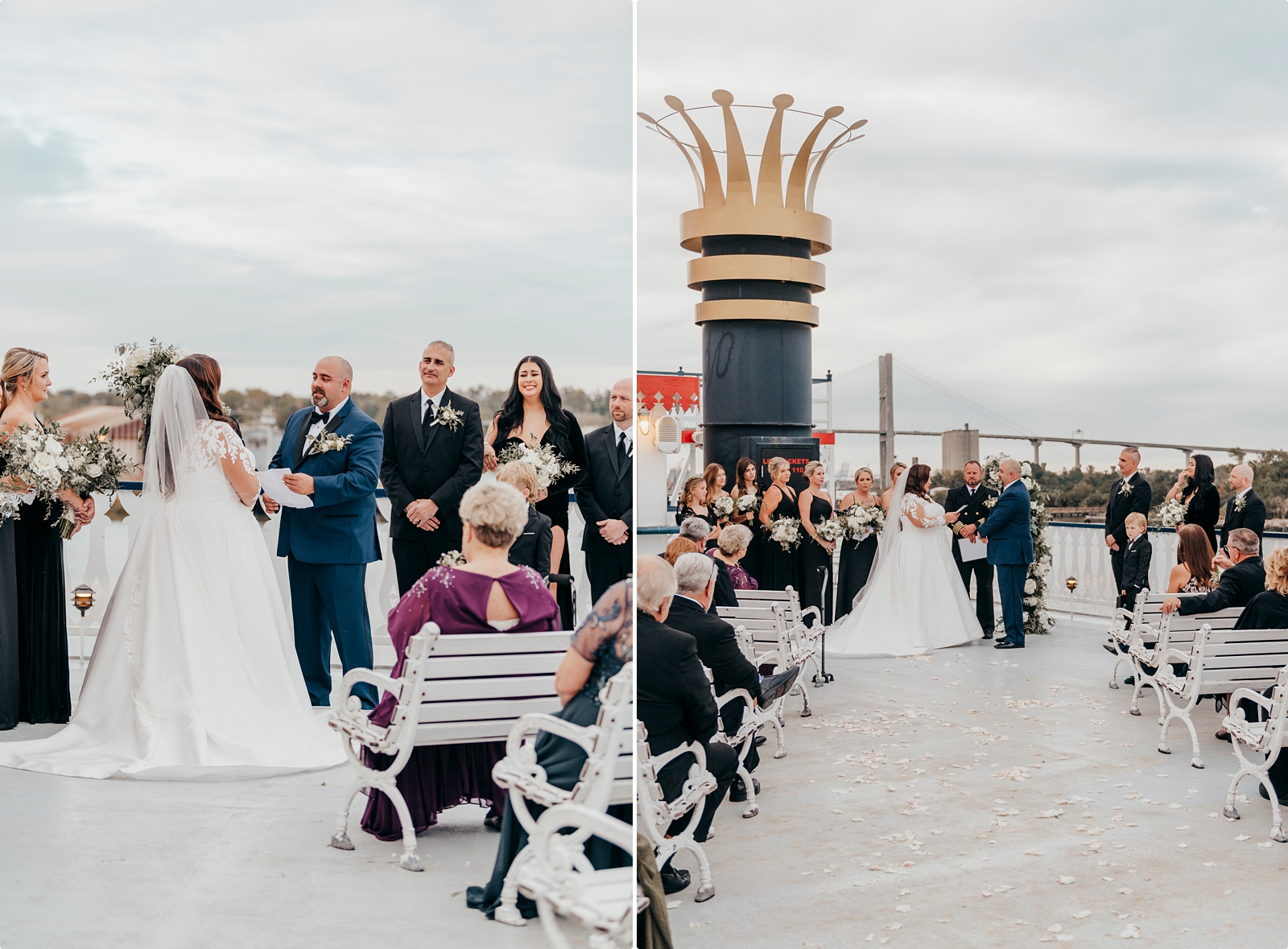 Savannah Riverboat Cruise Wedding 
