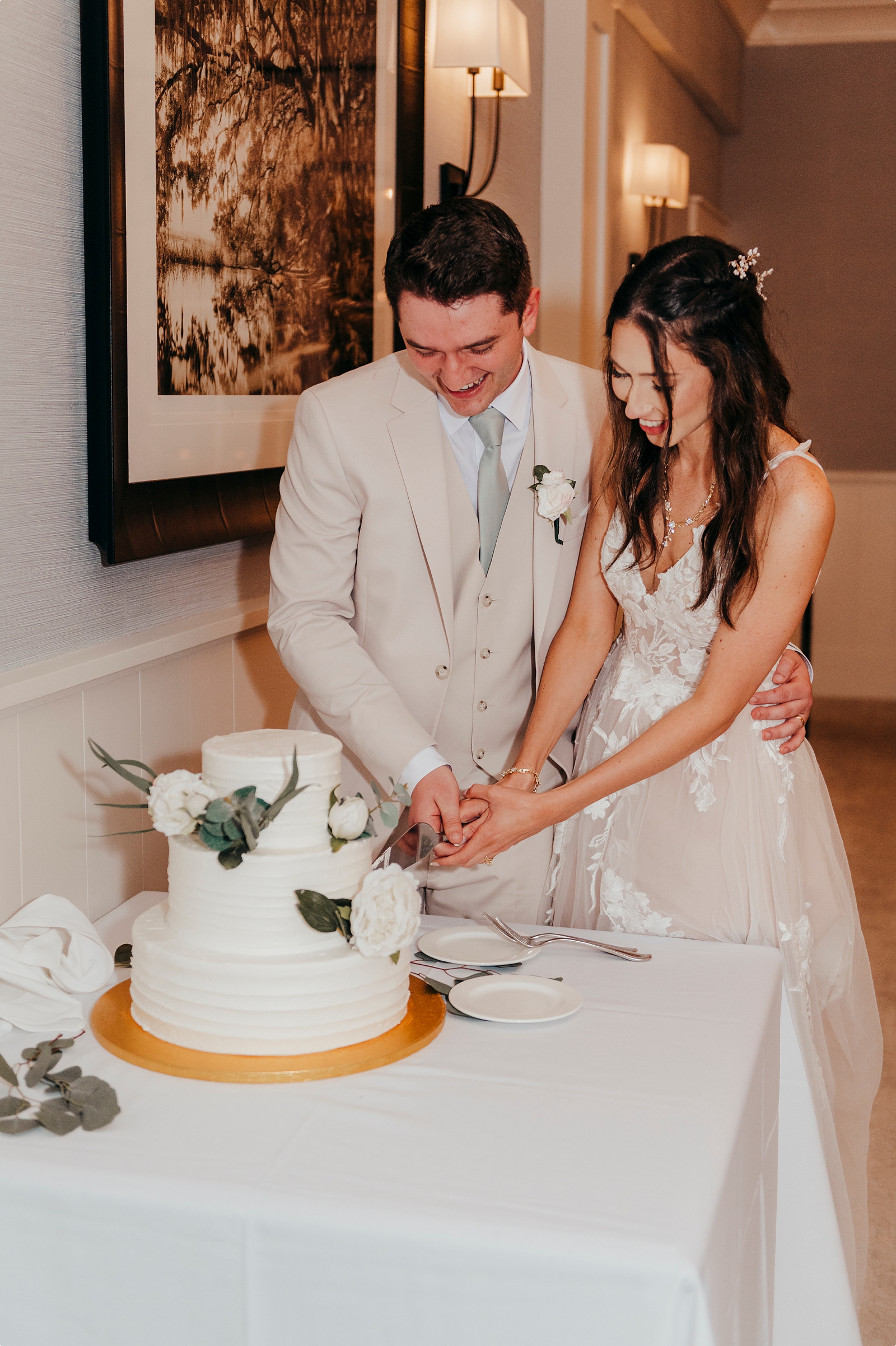 Moss Creek Country Club Wedding reception