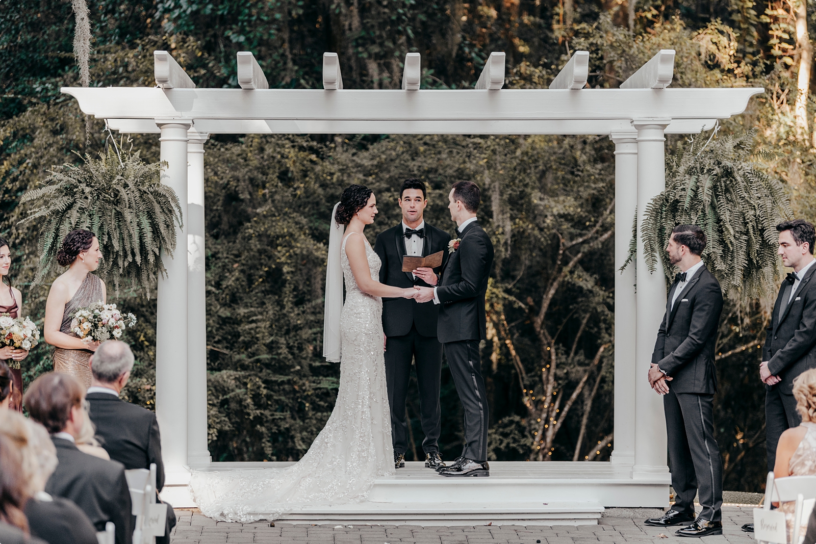 Mackey House Savannah Georgia wedding ceremony